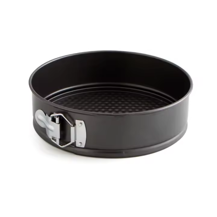 QUID SWEET GREY Molde Redondo Desmontable Acero Pintado 22CM Negro   Antiadherente - 1