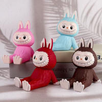 Soporte De Teléfono Kawaii Anime LABUBU Decoración De Escritorio Para Ver TV Juguetes De Muñecos Lindo Regalo Para Todas Las Edades - details 5