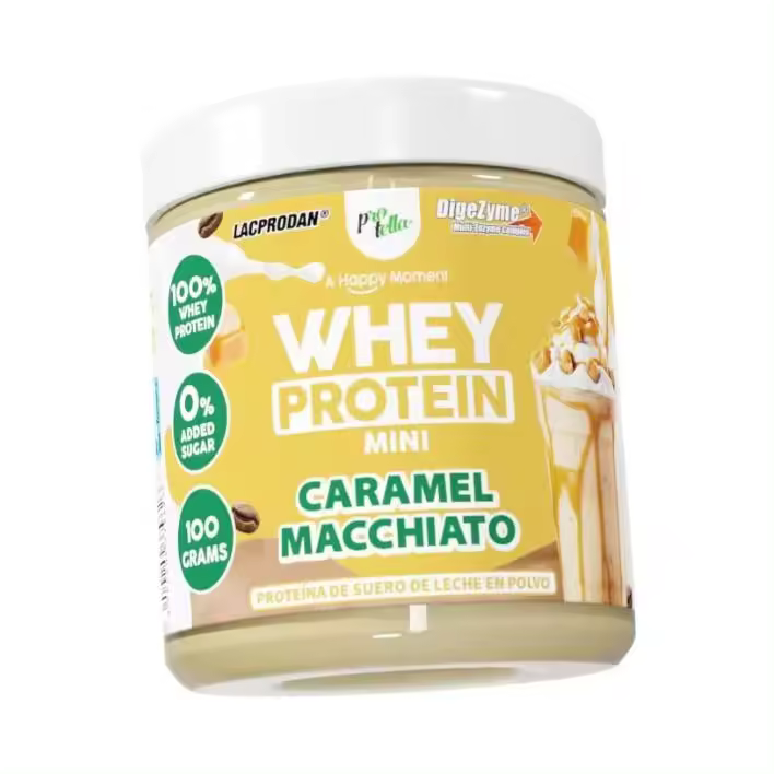 MINI WHEY (100G) CARAMEL MACCHIATO - Protella - 1