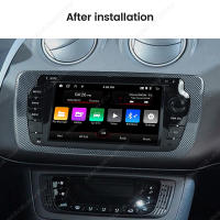 Radio De Coche Android 13 32GB Para Seat Ibiza 6j 2009-2013 Con CarPlay Pantalla Táctil 7'' Bluetooth WiFi Cámara Trasera 2Din Multimedia Auto - details 0