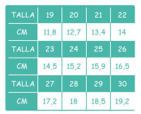 Medidas - BVulpeques VU219