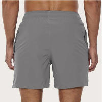 Shorts De Natación Para Hombre Verano Secado Rápido Shorts De Playa Con Bolsillos Laterales Y Encaje Interior Traje De Baño Monochromático - details 8