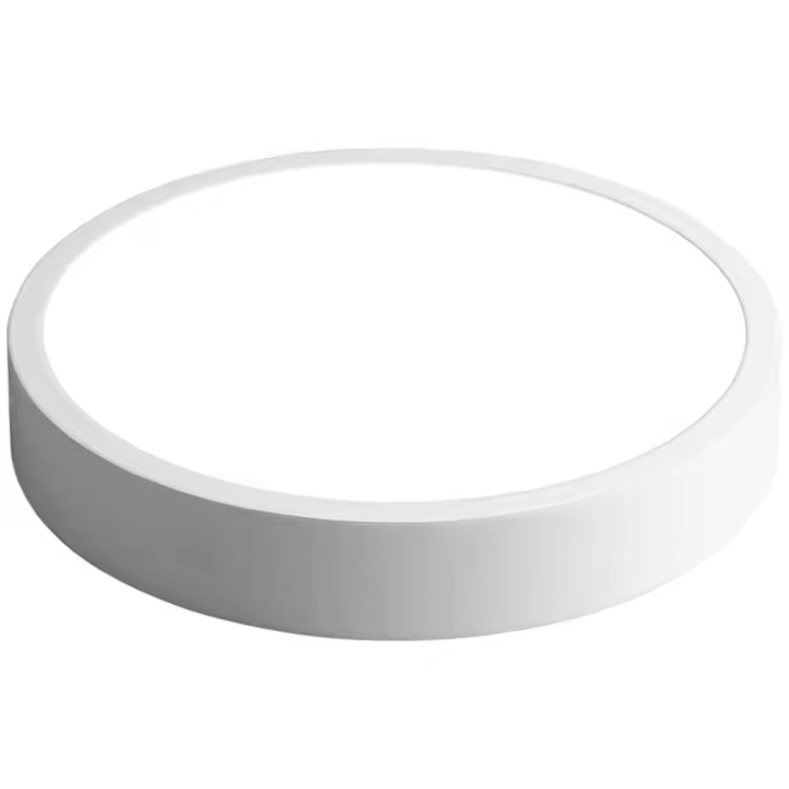 Lámpara De Techo Redonda Moderna LED 220V 8W/16W/22W/30W Para Sala De Estar Dormitorio Cocina Iluminación Aluminio Blanco - 1