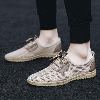 Zapatos Casuales Transpirables Para Hombre Verano Mocasines Deportivos Con Mesh Suela Suave Zapatos Planos Cómodos Para Negocios Y Uso Diario - details 3