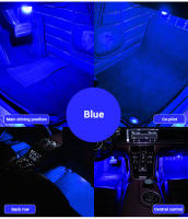 BLALION Luz Ambiental LED Para Coche Con USB Iluminación De Ambiente De Color Neón Para Decoración Del Interior Del Coche - details 11
