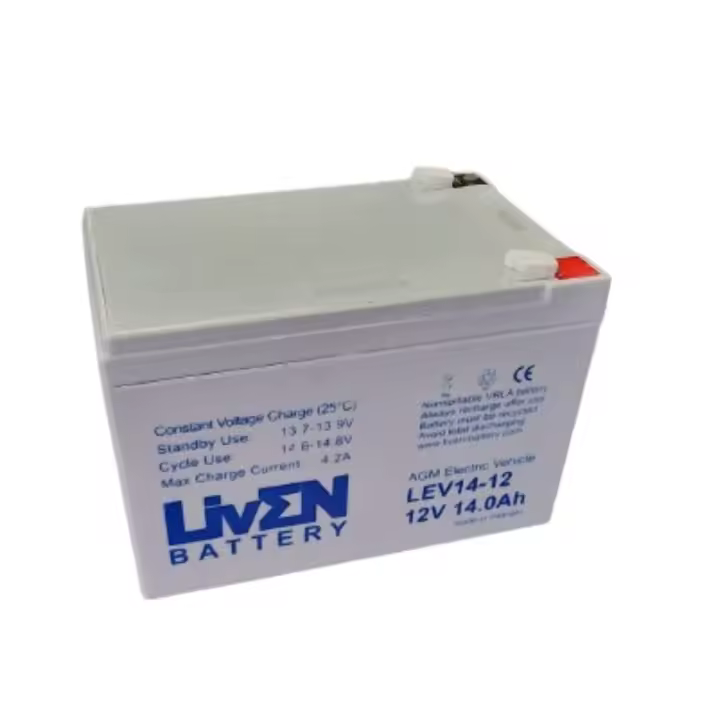 Batería AGM (GEL) 12V 14AH - Medidas 10x15x9.5 - 1