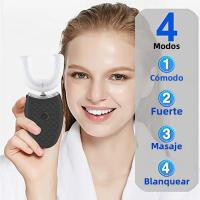 Cepillo De Dientes Eléctrico Portátil De Viaje De Alta Calidad Impermeable En Forma De U Para Adultos Y Niños Con Cepillo De Silicona De Alimentos - details 2