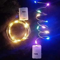 10Pcs Luces De Enredadera LED Para Jardín Con Batería Incluida Decoración De Fiesta De Boda Y Habitaciones Exterior - details 2
