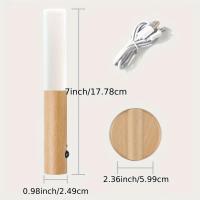 Lámpara De Pared LED Recargable Con Sensor De Movimiento Inteligente Para Pasillo Dormitorio Escaleras Baño Armarios Decoración Luz Nocturna Magnética Portátil Moderna - details 8