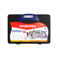 WORKPRO Set de Herramientas para Hogar, 139 Piezas, con Maletín. Para el Manitas de la Casa - details 0