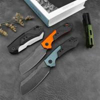 Cuchillo Plegable KS 7850 Con Hoja D2 De 3.28'' Manija De Aluminio Y Fibra De Carbono Portátil Para Camping EDC Y Cocina - details 3