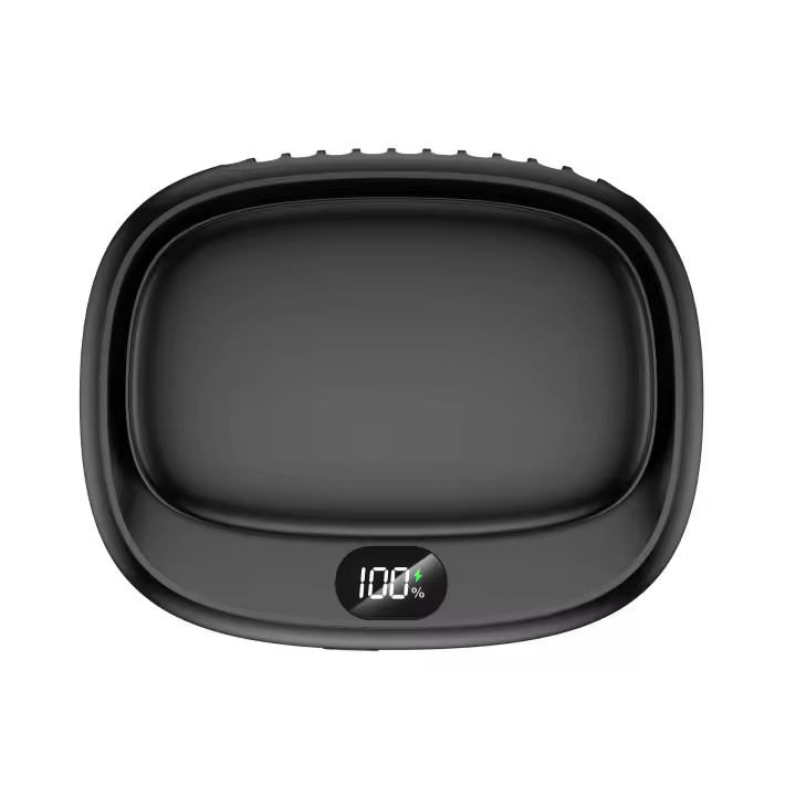 Ventilador de cuello portátil, mini ventilador portátil, ventilador personal USB recargable, 5 engranajes ajustables, ventilador portátil con manos libres, adecuado para niños, mujeres, hombres, viajes familiares al aire libre - 1