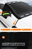 SEAMETAL Cubierta De Nieve Para Coche Con Imán Cubierta Frontal De Ventanas Autónomas Protector Exterior Con Cinta Reflectante - details 2