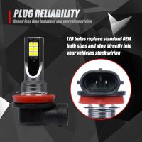 NLpearl 2pcs Luz De Freno LED 9005 HB3 9006 HB4 H1 H3 H7 Car CSP Para Faros Y Neblina 12V 6000K Universal Para Todas Las Marcas De Coches - details 1
