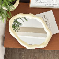 Espejo Compacto de Lujo - Decorativo Vanidad con Base, Estilo Minimalista para Estudiantes y Hogar 1pcs - details 2