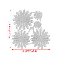 Molde De Corte De Metal Con Diseño De Flores Para Scrapbooking Álbumes De Fotos Tarjetas Y Decoración De Papel Compatible Con Carbono Acero - details 7
