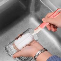 Cepillo De Esponja Suave Para Botella Y Vaso Con Mango Largo Herramienta De Limpieza Para Cocina Eco-amigable Para Mujeres Y Hombres Uso Doméstico Y Escolar - details 11