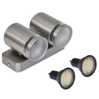 vidaXL Aplique de pared cónico, LED e inoxidable - details 3