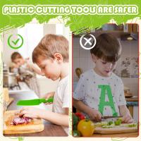 Juego de Cuchillo Infantil de 13 Piezas, Cuchillo de Cocina para Niños, Cuchillo de Seguridad a Partir de 2 Años - details 3