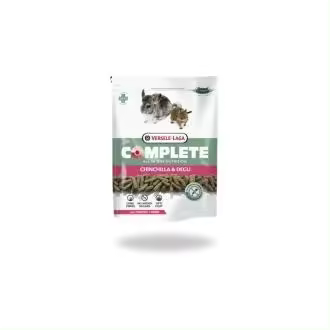VERSELE LAGA COMPLETE 500gr para Chinchillas y Degus - Granulado con Fibras Largas y Verduras Frescas para una Buena Salud Bucal y Digestión - 1