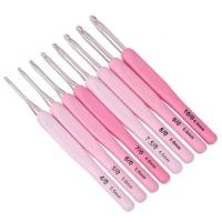 Set De Agujas De Crochet 9PCS 2.5-6mm Herramientas De Costura Para Tejido De Hilo Kit De Manualidades Para Mujeres Niñas - details 0