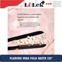 Planchita para Cabello Marca Lolek con Iones Negativos y Placas de Cerámicas - details 1
