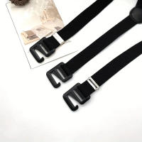 Suspensión Para Hombres 2.5cm Ancho Con 3 Gancho Creativo Ajustable Moda Pantalones Casuales Suspenders De Poliéster - details 3