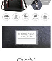 Bolso De Hombro De Cuero PU De Moda Con Decoración De Borla Para Mujeres Bolso De Trabajo Doble Asa Para Oficina Y Negocios - details 5