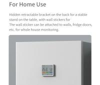 Xiaomi DUKA Atuman Estación Meteorológica Digital LCD Medidor De Temperatura Y Humedad Con Reloj Para Interior Hogar - details 12