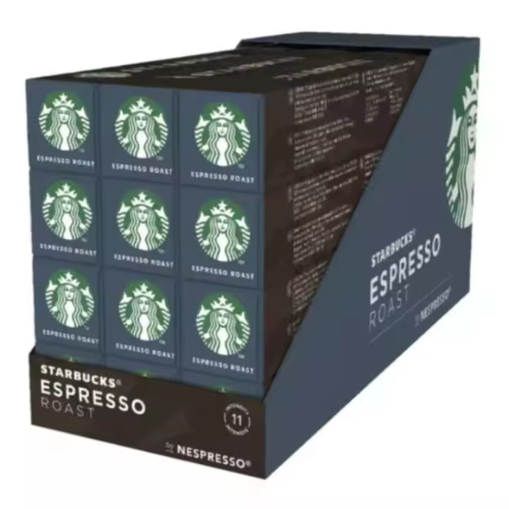 Nestlé Café Espresso Starbucks Intensidad 11 120 Cápsulas Nespresso - 1