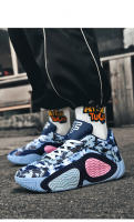 Zapatillas De Baloncesto Para Hombres Entrenamiento En Pista Transpirables Resistentes Al Desgaste Antideslizantes Cómodas Deportivas Running - details 20