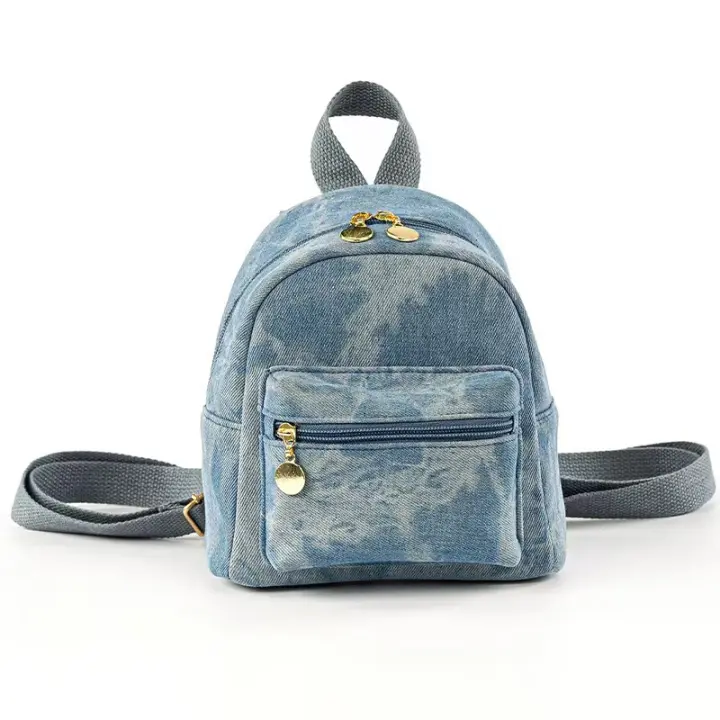 Mochila vaquera retro, mochila escolar versátil para mujer estilo bosque, mochila para mujer fresca y sencilla de alto valor - 1
