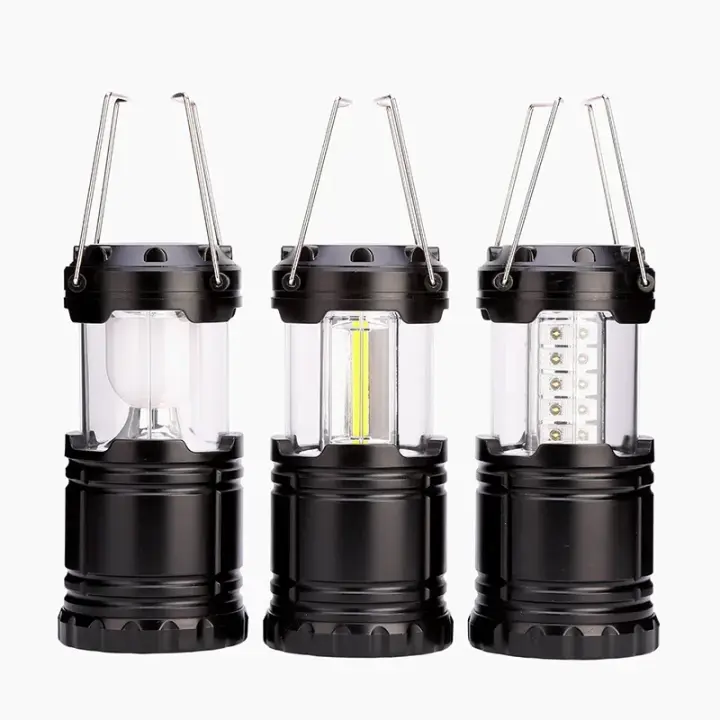 Lámpara De Camping LED De Alta Potencia Blanca Portátil Con Cuerda Para Tienda De Campaña Luz De Emergencia Para Exteriores - 1