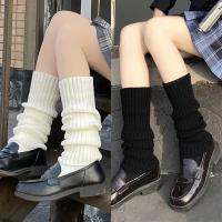 Calentadores De Pierna Para Mujer Y2K Japonés Lolita Calcetines Largos De Lana Tejidos Cubierta De Pie Guantes De Invierno Calcetines De Punto Grueso Para Otoño E Invierno - details 1