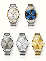 Reloj Mecánico Automático Para Hombre OLEVS Con Calendario Y Semana Acero Inoxidable Resistente Al Agua Luminoso Dial Digital - details 9
