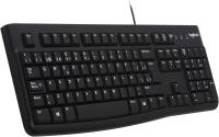 Logitech K120 Teclado USB con Cable para Windows, Tamaño Normal, Resistente a Líquido, Barra Espaciadora Curvada, PC/Portátil, Disposición QWERTY Español, Color Negro - ‎920-002518 - details 0
