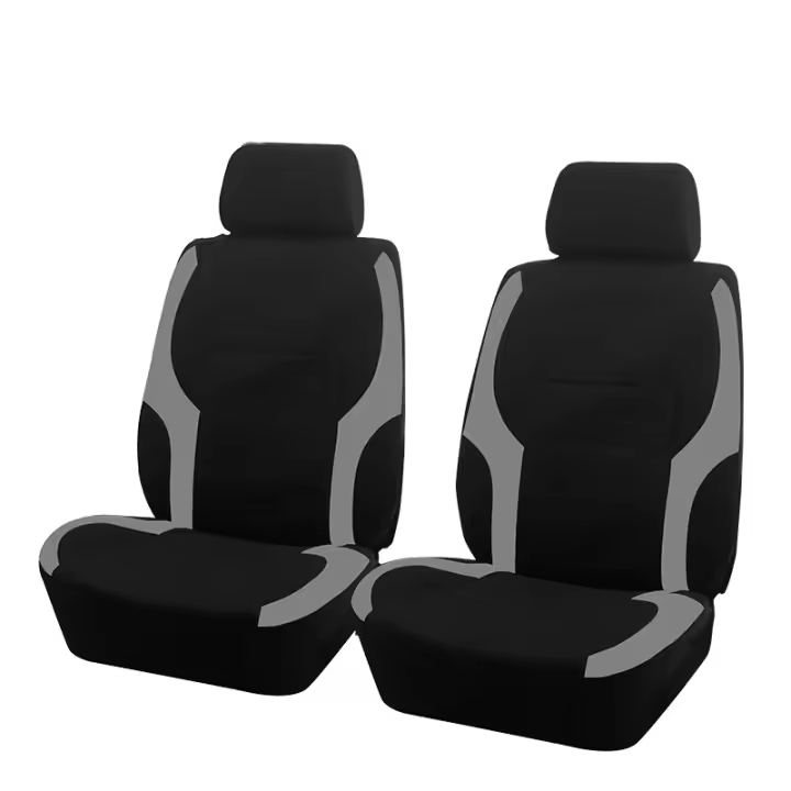 HY Cubiertas De Asiento De Coche Universal De Poliéster Diseño Deportivo Ajuste Para La Mayoría De Los Coches SUV Camiones Cuatro Estaciones Accesorios De Interior Para Coche - 1