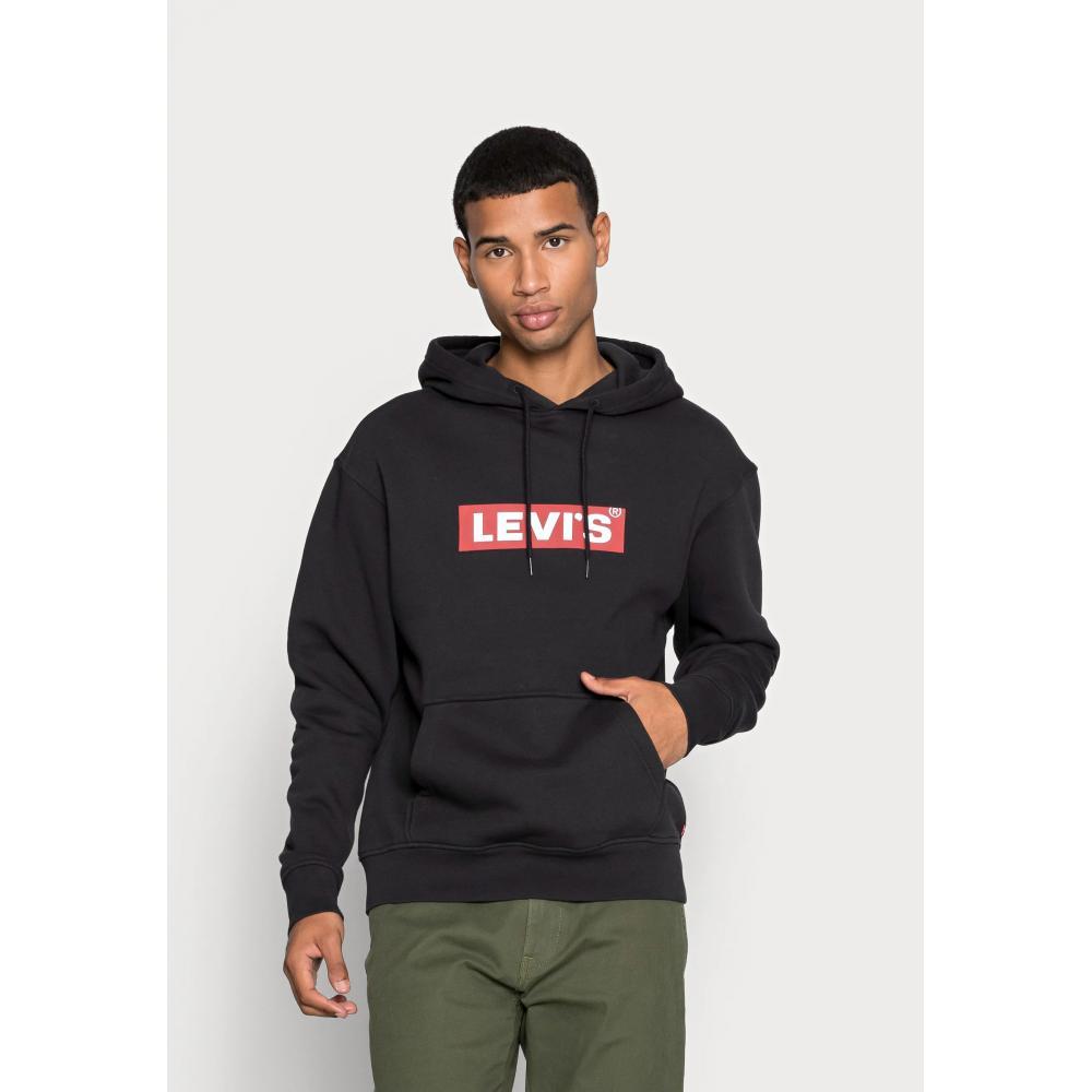 Levi's Sudadera Unisex con Capucha 100% Algodón. Modelo Standard Graphic Hoodie y Modelo Relaxed Graphic Hoodie, Regular fit, Estampadas con Logo, Cintura Elástica.