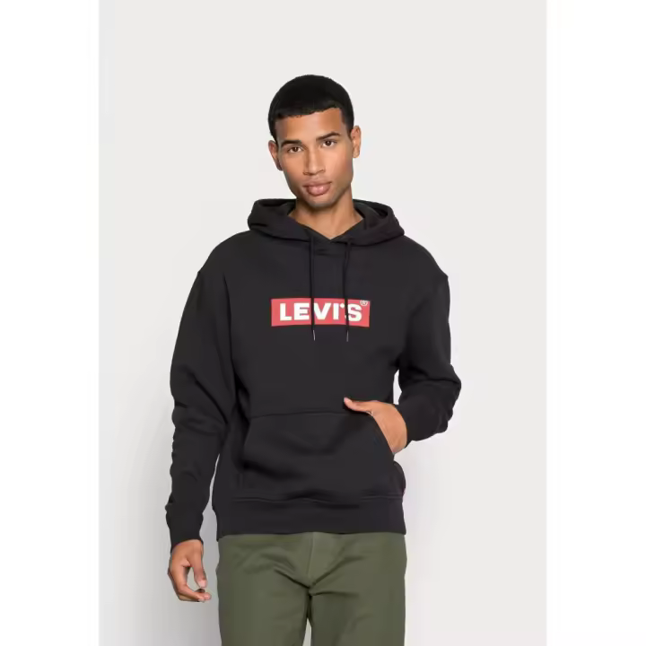 Levi's Sudadera Unisex con Capucha 100% Algodón. Modelo Standard Graphic Hoodie y Modelo Relaxed Graphic Hoodie, Regular fit, Estampadas con Logo, Cintura Elástica. - 1