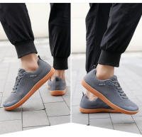 Zapatillas De Entrenamiento Cruzado Para Mujeres Y Hombres Minimalistas Con Solado Disperso Y Dedo Ancho Zapatos Planos De Adulto Material De Tela Suela De Goma - details 2