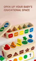 Juguetes Educativos De Madera Para Bebés Formas Colores Bloques De Construcción Montessori Regalos Para Niños Y Niñas 3-12 Años - details 0