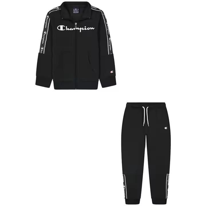 Chandal Fleece marca Champion modelo 306181-KK001 para junior en color negro - 1