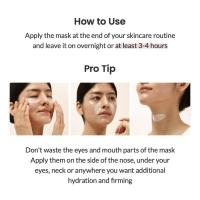 Mascarilla de biocológeno para dormir profundamente (4/8 piezas) - details 1