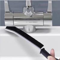 Cepillo De Limpieza Para Espacios Pequeños 6/2pcs Duros De Acero Inoxidable Para Baño Y Cocina Cabeza Angulada Para Juntas De Azulejos Resistentes Y Ecológicos - details 2
