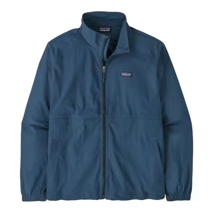 Chaqueta Azul Patagonia Nomader Jacket Tidelpool Blue con Tela de Secado Rápido - 1