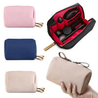Bolsa De Maquillaje Portátil Impermeable Para Mujer Bolsa De Cosméticos Bolsa De Monedas Organizador De Bolsos Pequeños Bolsa De Labiales Bolsa De Viaje Estilo Fashion - details 1