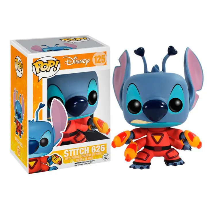 Funko Pop Disney Lilo & Stitch Stitch Experimento 626 Exclus-Figura de Vinilo Coleccionable - Idea de Regalo- Mercancia Oficial - Juguetes para Niños y Adultos - Movies Fans - Muñeco para Coleccionistas y Exposición - 1