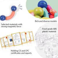 Juguetes Educativos Montessori Para Niños Bloques Constructores Magnéticos Set De Juguetes STEM 3D Puzzle De Construcción Magnética Regalos Para Niños De 6 a 12 Años - details 4