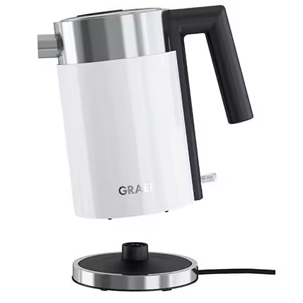 Graef WK 401EU 1L 2015W Color blanco - Tetera eléctrica (2015 W, 130 mm, 205 mm, 230 mm, 980 g, 195 mm) - 1