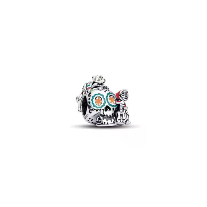 PANDORA Encanto Calavera de Miguel y Dante de Coco de Disney 792817C01 - Cadena para Gafas - 1